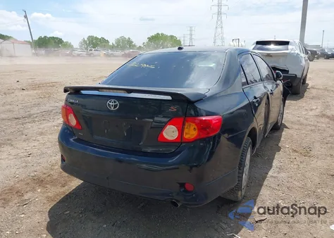 2010 Toyota Corolla S из США, поврежденный, VIN 2T1BU4EEXAC495713